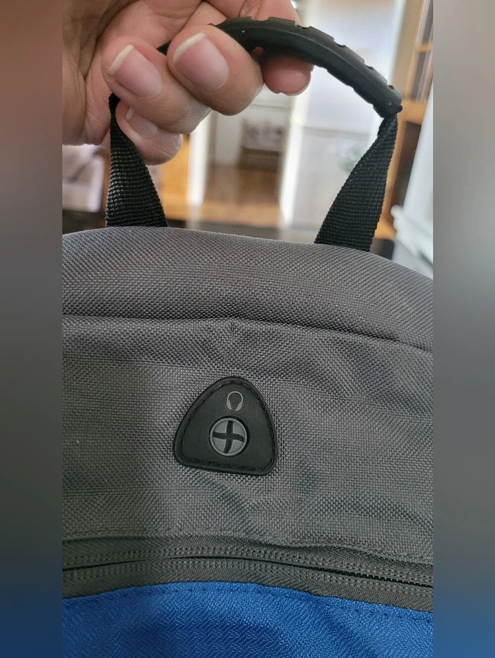 Mountain Warehouse style side blue